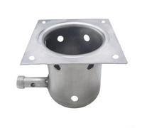 Pour l'allumage, peut être conçu pour les barbecues à granulés PitBoss Chambre de combustion, support d'installation de pot de feu (A)