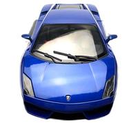 pour Lamborghini Gallardo LP560-4 Simulation Modèle Voiture en Alliage Entièrement Ouvert Modèle Voiture Ornements 1 18(Bleu)