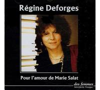 Pour l'amour de Marie Salat - Régine Deforges - Des Femmes - Antoinette Fouque - Livre CD - Textes lus CD