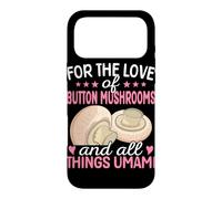 pour l'amour des Champignons de Paris et de Tout ce Qui concerne l'umami Coque pour iPhone 17 Pro Max