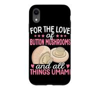 pour l'amour des Champignons de Paris et de Tout ce Qui concerne l'umami Coque pour iPhone XR