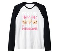pour l'amour des Champignons de Paris Manche Raglan