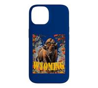 pour l'amour du Wyoming Coque pour iPhone 14