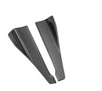 pour Lancer, pour Evolution pour Eclipse Lèvre Pare-Chocs Arrière Bas Caisse Splitters Ailerons Winglets, Jupes Latérales Canards Diffuseur Bavettes(Fibre de Carbone)