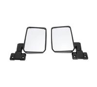 Pour Land Pour Cruiser Série 70 75 78 1985-2013 Côté Conducteur Et Passager Vision Claire Compatible Avec Gauche Et Droit Rétroviseur Électrique Bras(Long)