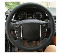 Pour Land Pour Rover Pour Discovery 3 4 Pour Freelander 2 Pour Range Pour Sport Pour Edition Housse Volant Voiture Cousue Couvre Volant Voiture(Red Thread)