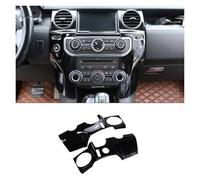 Pour Land pour Rover pour Discovery 4 LR4 2010-2016 autocollants décoratifs intérieurs et extérieurs garnitures ABS noir brillant Intérieure Voiture(I)