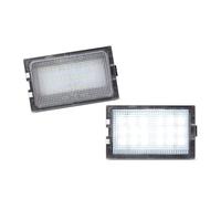 Pour Land Pour Rover Pour Discovery Pour LR3 Pour LR4 2005-2016 Lumière Plaque D'immatriculation LED Blanche 2 Pièces Plaque D'immatriculation Lumière