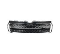 Pour Land Pour Rover Pour Range Grille Pare-choc Avant | Pour Evoque L538 2011-2019 Pour Garniture Ventilation Calandre Supérieure Centrale Style(OE Black Silver)