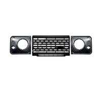 Pour Land Rover Pour Defender 90/110 Calandre De Pare-chocs Avant Style Racing - Grille Centrale Radiateur Accessoires Auto(Whole set)