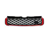 Pour Land Rover Pour Range Pour Evoque L538 2011-2018 Calandre Avant Type Nid D'abeille(Black and Red)