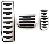 pour Land Rover Range Rover Evoque Discovery Sport 2012-2019 LHD, Accessoires de Couverture de pédale de Carburant de Frein de Repose-Pied de Voiture