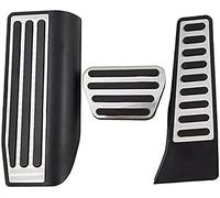 pour Land Rover Range Rover HSE Vogue L323 L322 2005-2012, Accessoires de Couverture de pédale de Repose-Pied d'accélérateur de Carburant de pédale de Voiture, Repose-Pieds à 3 pièces