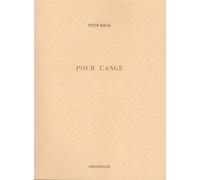Pour l'ange - Petr Kral - Obsidiane - broché - Poésie