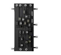 pour l'apprentissage de la guitare - Entraîneur d'accords et presse à doigts, outil pour pratiquer la guitare, dispositif de développement des compétences du musicien, kit de