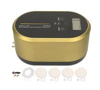 pour l'aquarium, 10 Niveaux Ajustement Pompe à air alimenté par Batterie Portable, Pompe à oxygène pour Le Aquarium, pêche, Piscine de Fruits de mer (Or)
