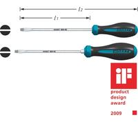 Hazet 802-40 Tournevis HEXAnamic/profil à fente Taille 0,8 x 4