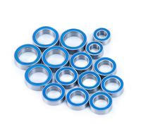 pour Latrax pour Teton pour SST pour pour Rallye pour pour Prerunner 1/18 15 Pièces Roulements Billes Scellés Caoutchouc Pièces Mise Niveau Roulements RC