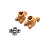 Pour LC Pour La Course Pour WLtoys 144010 144001 144002 124017 124016 124018 124019 1/14 Roulement Métallique Cuvette Arrière Voiture RC Pièces Détachées PièCes Rc(Yellow)