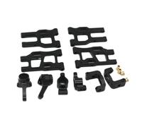 Pour LC PTG-2 Ptg-2r 1/10 Métal Pour Bras Oscillant Coupelle Direction C Pour Siège Jeu Roues Arrière Voiture RC Pour Pièces Et Accessoires De Course Remplacement RC Coupelle Direction(Black)