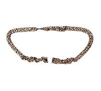 Pour le bandeau de tige de curling sans chaleur, pour les rouleaux de bricolage, le coton doux en mousse EVA, pour l'outil de coiffage de couchage (Imprimé léopard)