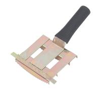 Pour le bétail, pour les démangeaisons de brosse à cheveux en métal de vache en métal, outils de toilettage avec une poignée à main douce, pour les moutons de chevaux (Or)