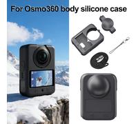 Pour le boîtier d’appareil photo DJI Osmo 360, boîtier en silicone fabriqué en silicone à texture douce, résistance efficace aux chutes et