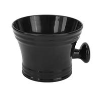 Pour le bol de savon à raser, tasse de savon à rasage polyvalent, noir, pour salon de coiffure/maison/voyages