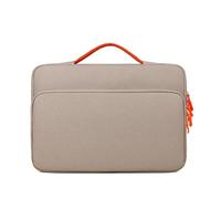 Pour le bureau Sac à main for ordinateur portable 13.3/15.6 pouces, sac intérieur for tablette, pochette de protection, mallette banlieue for femmes et hommes Rangement portable(Khaki,15.6inch)