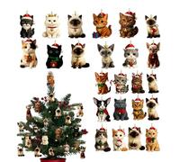 pour le compte à rebours de Noël Objets de collection d'an | Figurines de chat pour entrée de fête, salle d'étude, dortoir, bibliothèque, table de chevet
