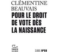 Pour le droit de vote dès la naissance