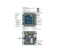 Pour le Module de ContrôLeur FPV MATEK H743-SLIM V3 IntéGré Sans Capteur de Courant pour Avion Drone de Course RC
