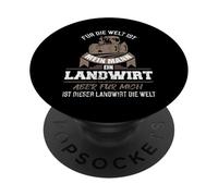 pour Le Monde, il est Un Agriculteur pour Moi, il est Le Monde PopSockets PopGrip Adhésif