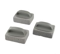 Pour le nettoyage de la brique, la pierre ponce élimine les aliments brûlés et les taches minérales des surfaces de la piscine et outil de nettoyage pratique (3 pièces)