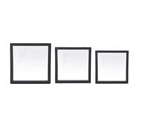 Pour le stockage de bijoux, pour 3 pcs Fake Nails Display Organizer Case, Transparent Film, Oxydation, Black