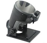 Pour le travail du bois, base inclinable de 65 mm avec quatre vis combinées, engrenages réglables et vis pour des opérations stables de rognage, de fraisage et de rainurage