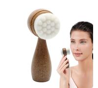 pour le visage double face - 55 g en fibre synthétique, de lavage verticale sur support 3D, poils doux pour peaux sèches et sensibles | Zones sensibles au, portable, de haute qua