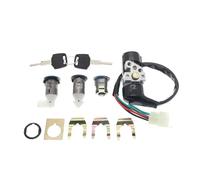 Pour LEAD90 Verrouillage De Manchon De Contacteur D'allumage Universel Pour Moto Serrure Commutateur Clé Contact