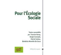 Pour l'écologie sociale