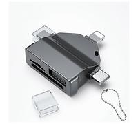 Pour lecteur de carte Otg multifonction 7 en 1 pour iPhone Android Téléphone Huawei Ordinateurs portables