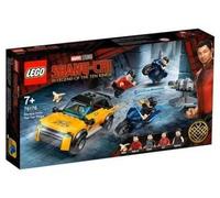 pour Lego Shang chi 76176 l Evasion des dix Anneaux - Figurines Super Heros, Motos, Voiture - Set Jeu Construction + Carte