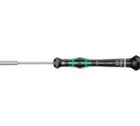 Wera 05118122001 2069 Tournevis électronicien à douille, 4.5 mm x 60 mm, Noir/vert