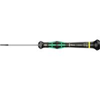 Wera 051-18006001 tournevis à fente 2,0 Elektroniker Micro, noir/vert