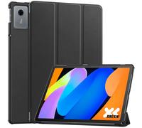 Pour Lenovo Xiaoxin Pad 11 2025 étui TB335FC PU cuir à trois volets support à rabat housse de tablette pour Lenovo Tab idée 11 pouces étui TB336ZU Black