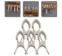 Pour l'entretien du saxophone en toute simplicité avec ces 15 clips d'espacement en acier inoxydable (8,5 x 4 cm, 1 pièce)