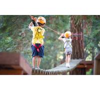 Pour les 4 - 5 ans : accès en illimité aux parcours accrobranche