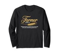 Pour les agriculteurs | Farmer James 5:7 - Cadeau basé sur la foi chrétienne Manche Longue
