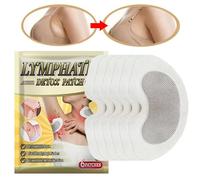 Pour Les Aisselles - Lot De 6 Pour Réduire L' | Patch De Massage Des Ganglions, Formule D'huile De Ricin Et De Gingembre, Favorise L