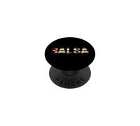 pour Les Amateurs de Danse Salsa ! avec Le Drapeau de Cuba PopSockets PopGrip Adhésif