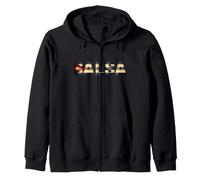 pour Les Amateurs de Danse Salsa ! avec Le Drapeau de Cuba Sweat à Capuche